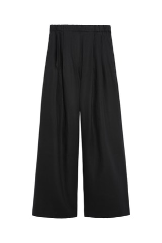 Pantalon en lin - Noir