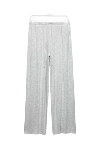 Pantalon de pyjama - Gris clair chiné