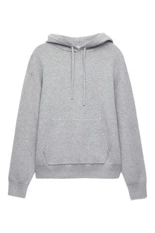 Sweat à capuche - Gris chiné