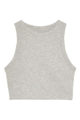 Crop top - Gris