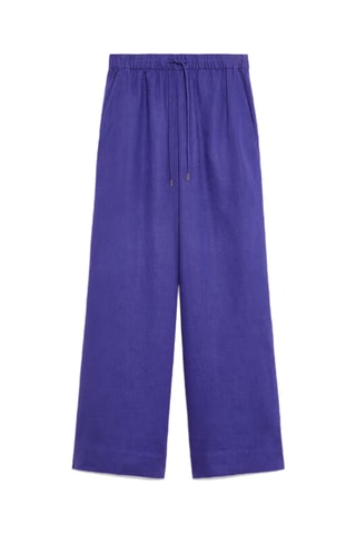 Pantalon en lin - Violet