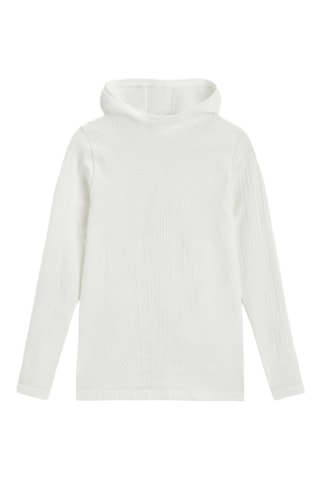 T-shirt à capuche - Blanc