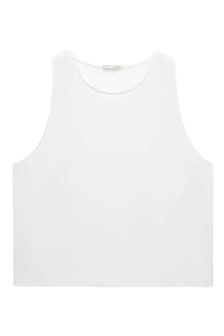 Crop top - Blanc