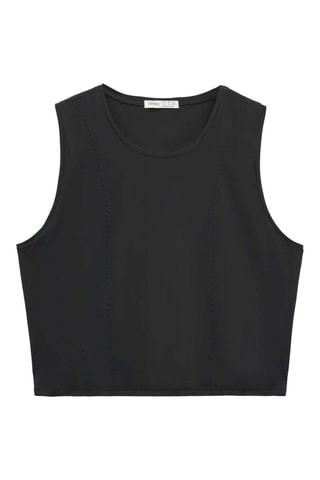 Crop top - Noir