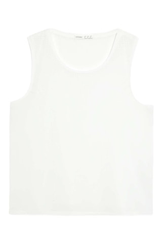 Crop top - Blanc