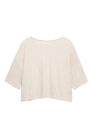 T-shirt cropped - Ecru