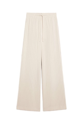 Pantalon taille haute - Ecru