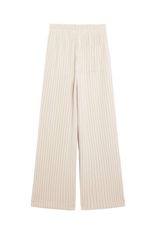 Pantalon taille haute - Ecru