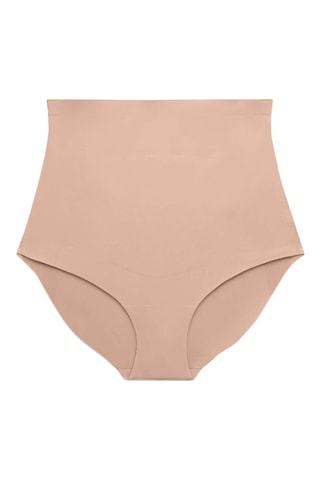 Culotte gainante taille haute - Saumon
