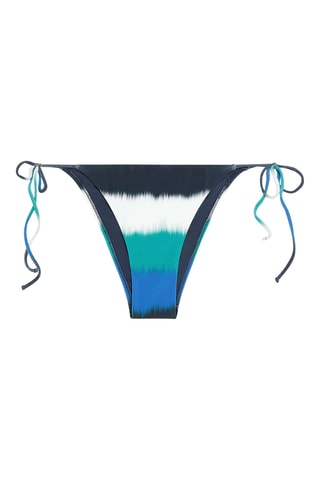 Bas de maillot dip and dye - Turquoise