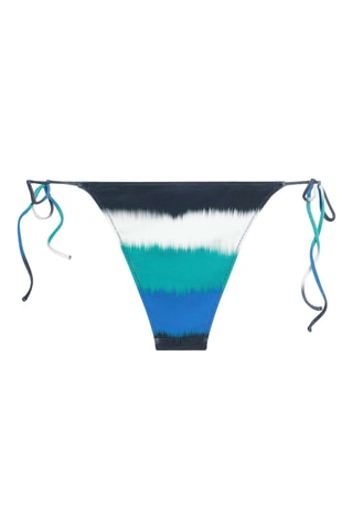 Bas de maillot dip and dye - Turquoise