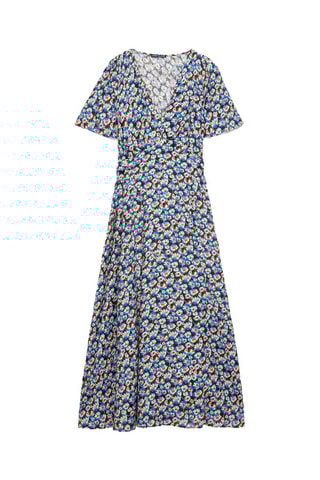 Robe longue - Bleu cobalt