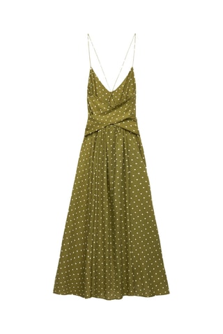 Robe longue - Vert olive