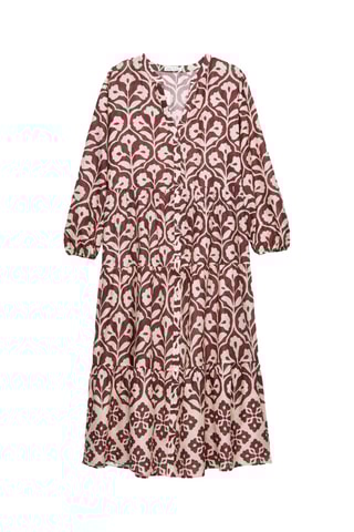 Robe droite - Marron