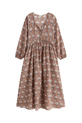 Robe patineuse - Marron