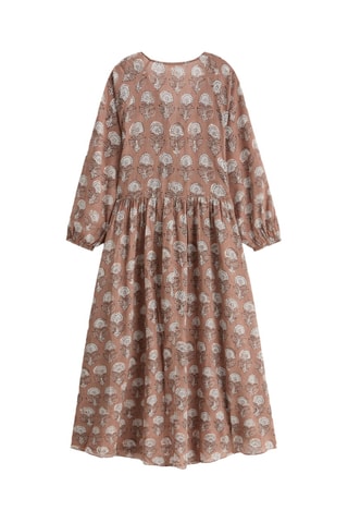 Robe patineuse - Marron