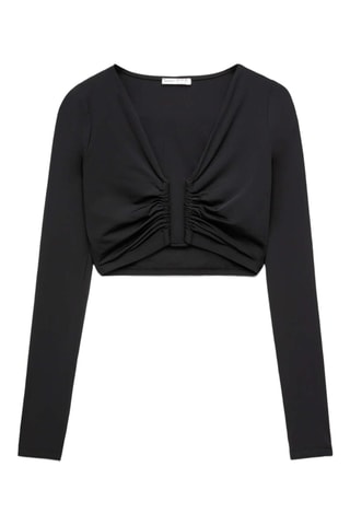 Crop top - Noir