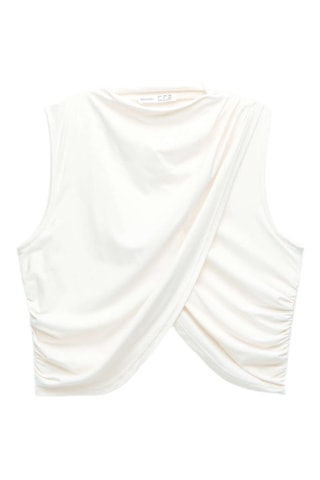 Crop top - Blanc