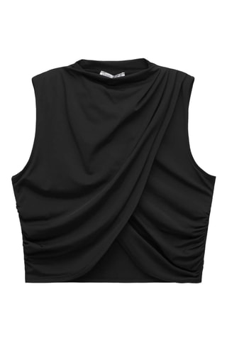 Crop top - Noir