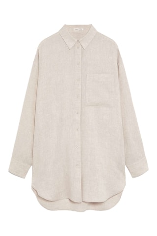 Chemisier en lin - Beige