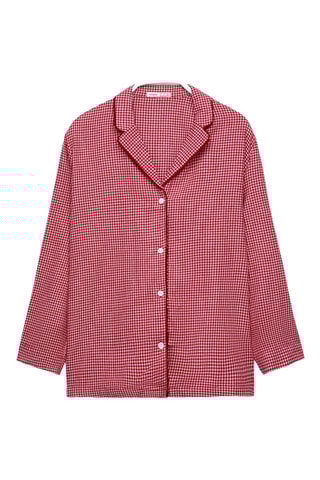 Chemise de pyjama - Rouge