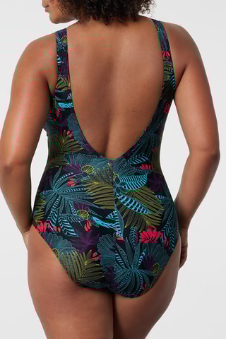 Maillot 1 pièce Zapallar - Noir et bleu - Bestform