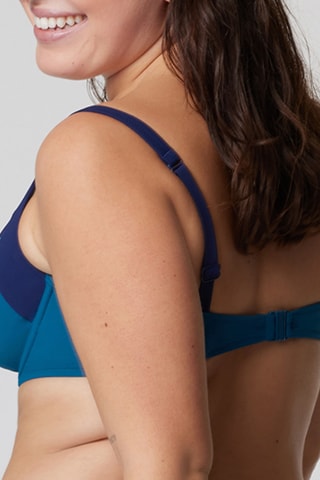 Haut de maillot Ipanema - Bleu marine et bleu - Bestform
