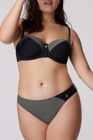 Haut de maillot Claromelo - Noir et blanc - Bestform