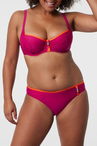 Haut de maillot Copacabana - Fuchsia et orange - Bestform