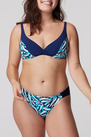 Haut de maillot Pipa - Bleu marine et blanc - Bestform