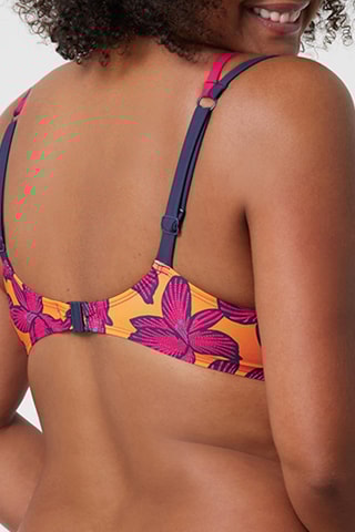 Haut de maillot Maragogi - Orange et fuchsia - Bestform