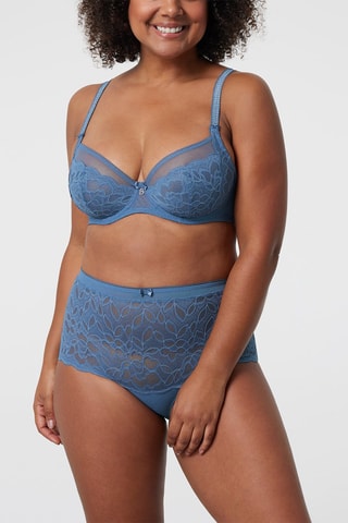 Shorty taille haute Capri - Bleu - Bestform