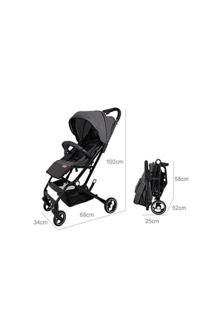 Poussette légère K800 - Gris - Dès la naissance - Jusqu'à 24 kg
