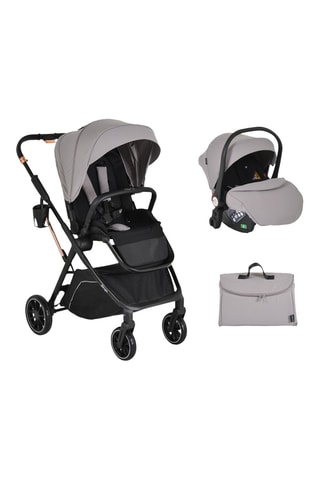 Carrinho de bebé duo - Cinzento - Desde o nascimento - Até 22 kg