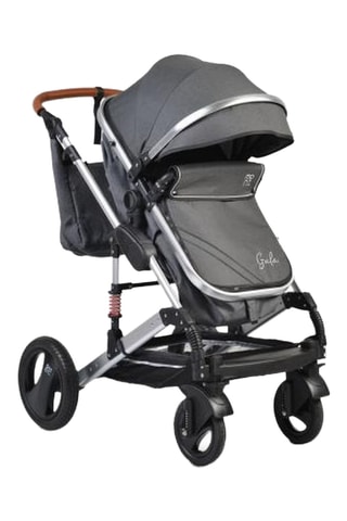 Carrinho 3 em 1 - Preto - A partir de 6 meses - Até 15 kg