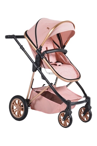Carrinho 3 em 1 - Rosa - A partir dos 6 meses - Até 15 kg