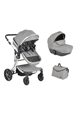 Carrinho de bebé trio e saco de acessórios - Cinzento - A partir dos 6 meses - Até 15 kg