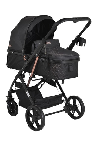Carrinho de bebé - Preto - A partir dos 6 meses - Até 15 kg