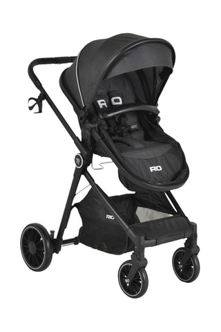Carrinho de bebé - Preto - Desde o nascimento - Até 22 kg
