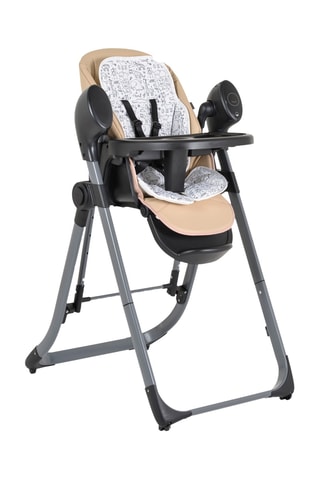 Chaise haute 2 en 1 à roulettes - Dès 6 mois/dès la naissance - Jusqu’à 15 kg/jusqu’à 9 kg