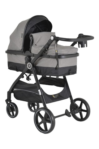 Carrinho de bebé - Cinzento - A partir dos 6 meses - Até 15 kg