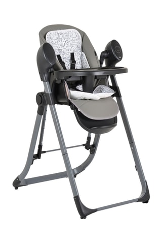 Chaise haute 2 en 1 à roulettes - Dès 6 mois/dès la naissance - Jusqu’à 15 kg/jusqu’à 9 kg
