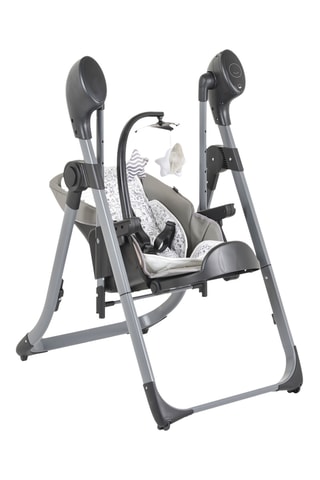 Chaise haute 2 en 1 à roulettes - Dès 6 mois/dès la naissance - Jusqu’à 15 kg/jusqu’à 9 kg
