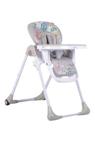 Chaise haute évolutive à roulettes - Dès 6 mois - Jusqu’à 15 kg