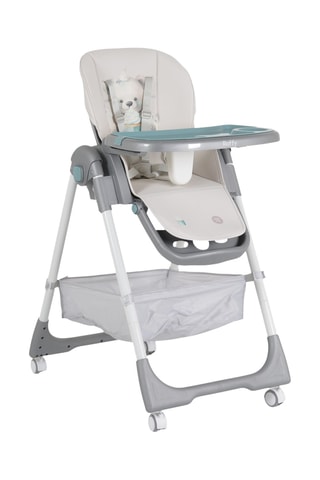 Chaise haute évolutive à roulettes - Dès 6 mois - Jusqu’à 15 kg