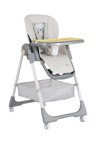 Chaise haute évolutive à roulettes - Dès 6 mois - Jusqu’à 15 kg
