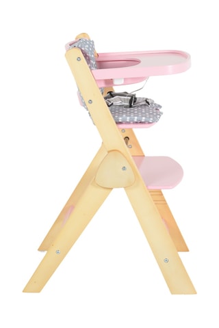 Chaise haute évolutive en bois - Dès 6 mois - Jusqu’à 15 kg