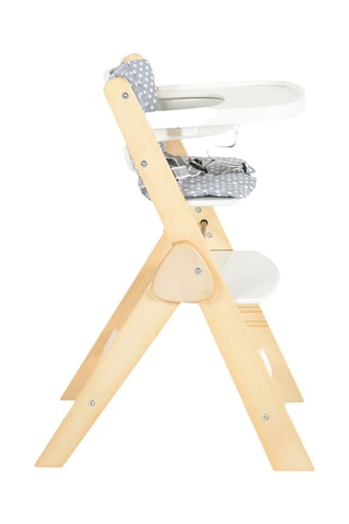 Chaise haute évolutive en bois - Dès 6 mois - Jusqu’à 15 kg