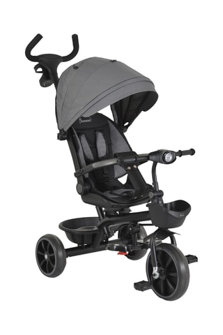 Tricycle - Gris - Dès 12 mois - Jusqu'à 25 kg