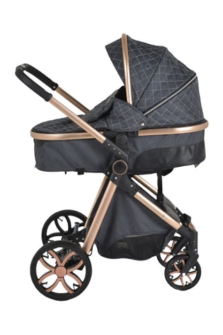 Carrinho de bebé - Preto - Desde o nascimento - Até 15 kg